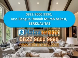 JASA BANGUN RUMAH BEKASI