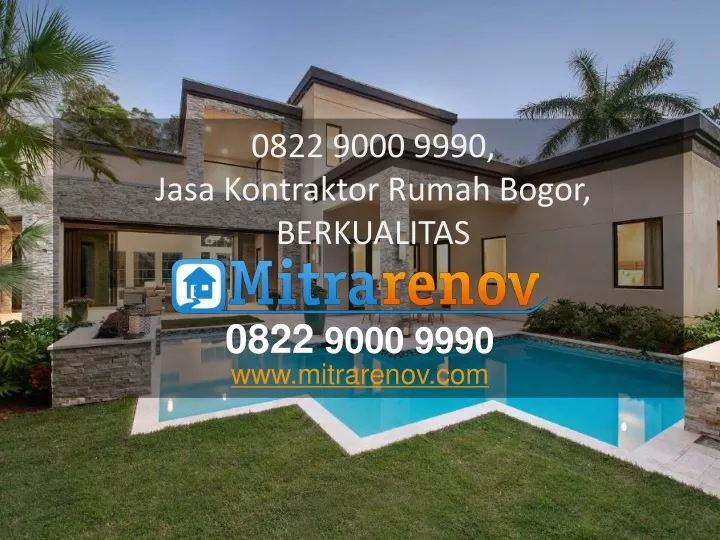 0822 9000 9990 jasa kontraktor rumah bogor