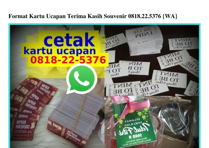 format kartu ucapan terima kasih souvenir 0818