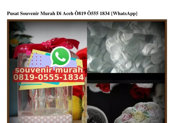 pusat souvenir murah di aceh 819 555 1834 whatsapp