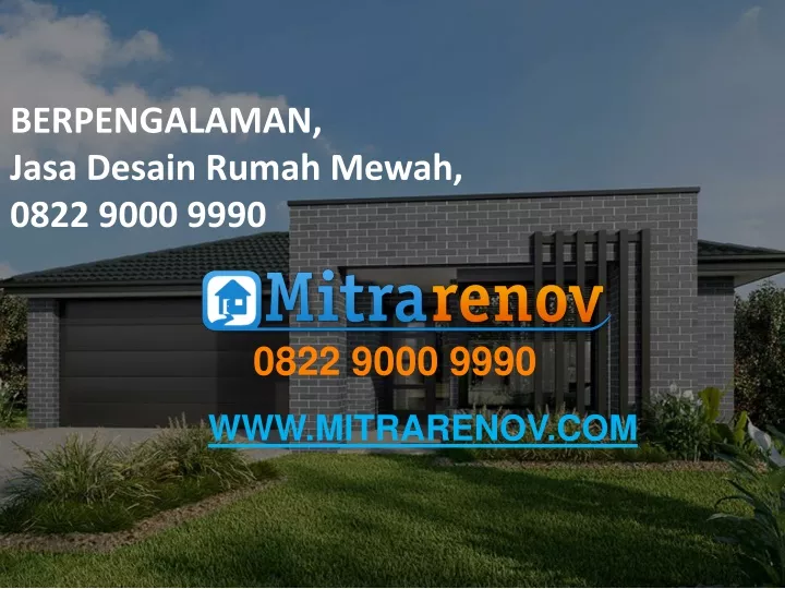 berpengalaman jasa desain rumah mewah 0822 9000