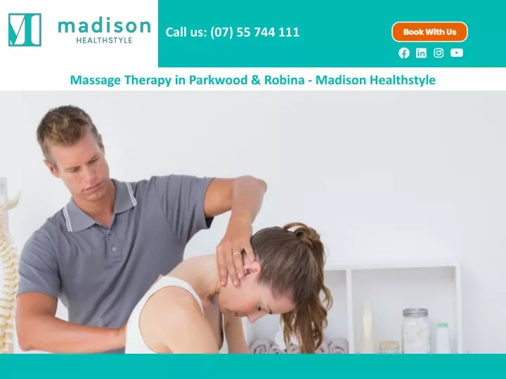 massage therapy in parkwood robina madison healthstyle