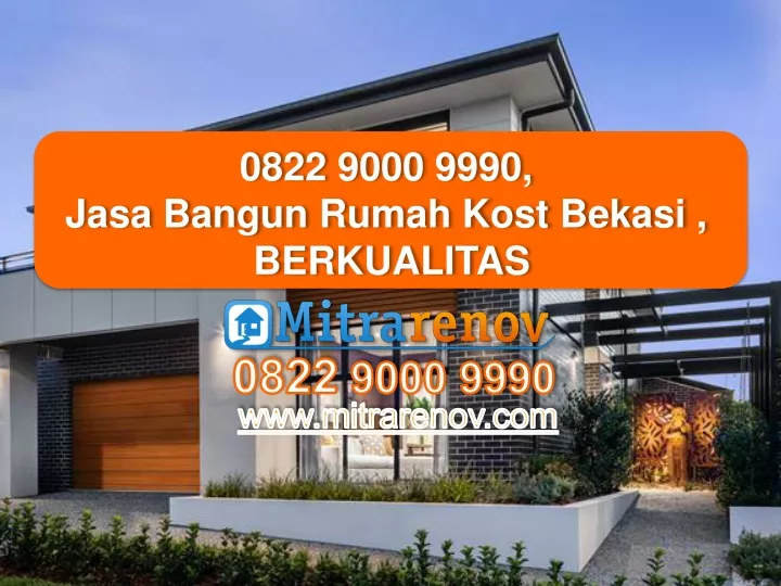 0822 9000 9990 jasa bangun rumah kost bekasi