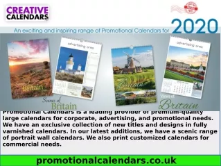 Promotional Calendars