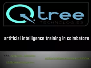 Artificial Intelligence Training in Coimbatore | AI Training Course in Coimbatore