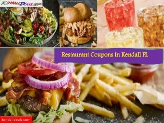 Restaurant Coupons In Kendall FL