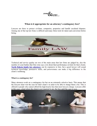 Family law attorneys | Divorce attorney - Grand Forks, North Dakota
