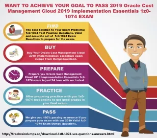Get Up to date Oracle-1z0-1074 Exam Dumps [2019] For Guaranteed Success