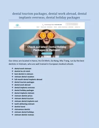 vietnam dental implants cost