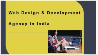 Web Design & Development Agency in India