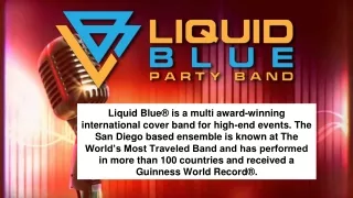 Los Angeles Cover Band - Liquid Blue