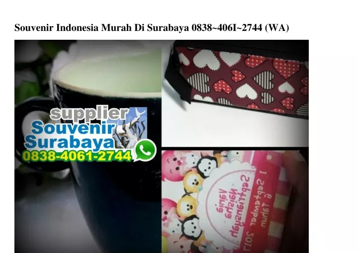 souvenir indonesia murah di surabaya 0838 406i
