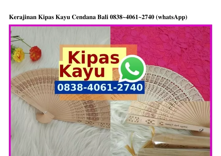 kerajinan kipas kayu cendana bali 0838 4061 2740