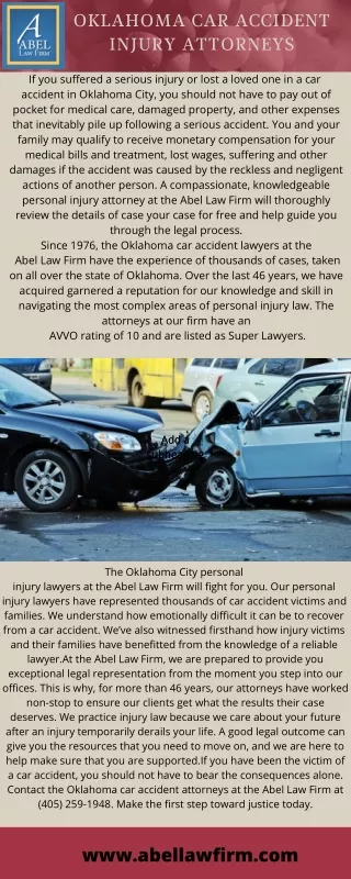 Oklahoma Car Accident Attorneys