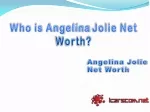 Angelina Jolie Net Worth - slide 1