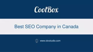 Best SEO Company in Canada - CoolBox