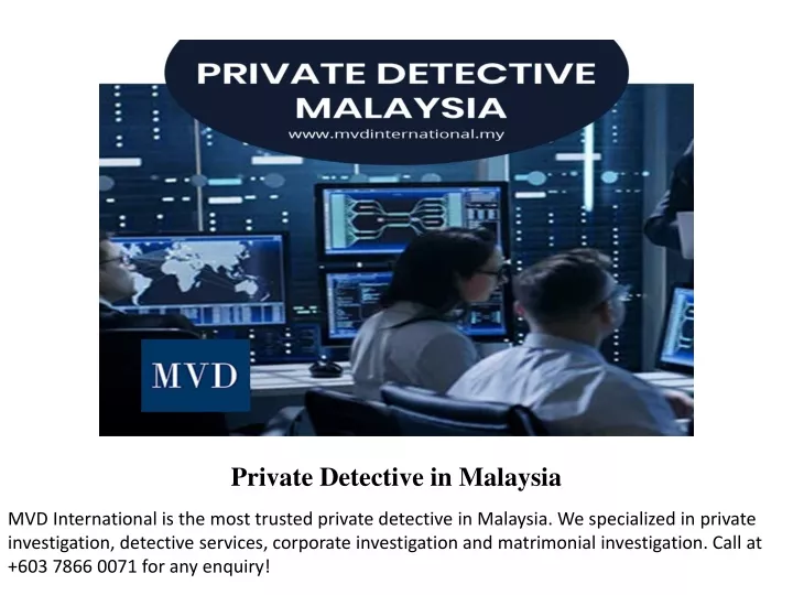 private detective in malaysia