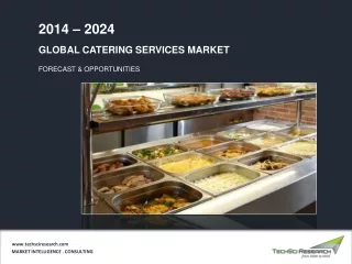 Catering services market size, market share & forecast . 2024 - TechSci Research