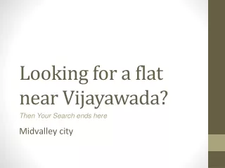 Mid Valley City - Residential Apartments in Vijayawada