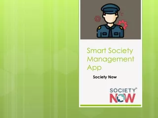 society maintenance software