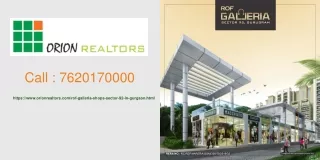 ROF Galleria Sector 92 Gurgaon