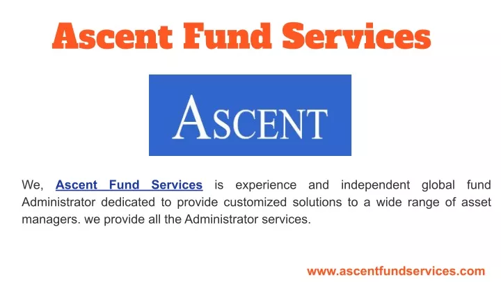 ascent fund services