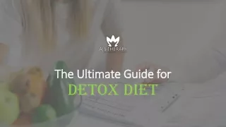 How Detox Diet Improve Your Health