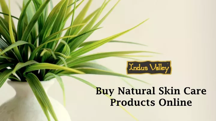 buy natural skin care products online