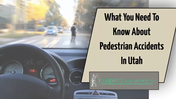 what you need to know about pedestrian accidents