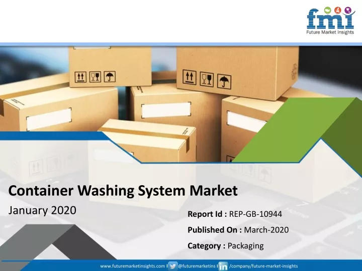 container washing system market january 2020