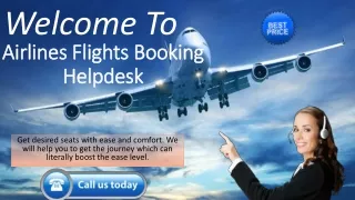 Reach us for Exciting Deals and discounts on Airlines flights Booking