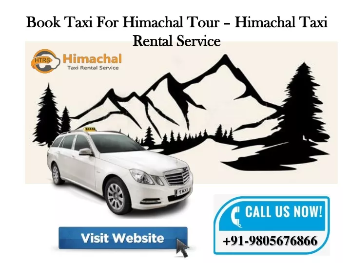 book taxi for himachal tour himachal taxi rental