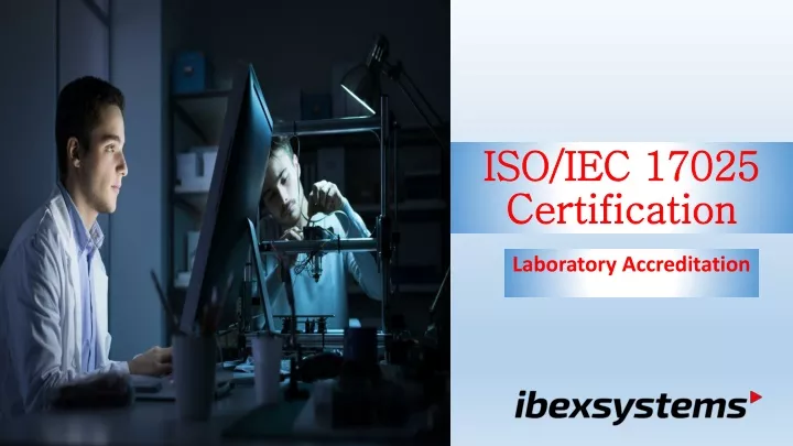 iso iec 17025 certification