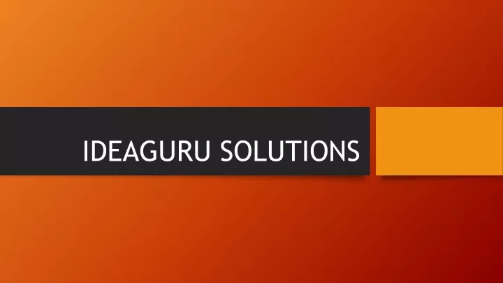 ideaguru solutions