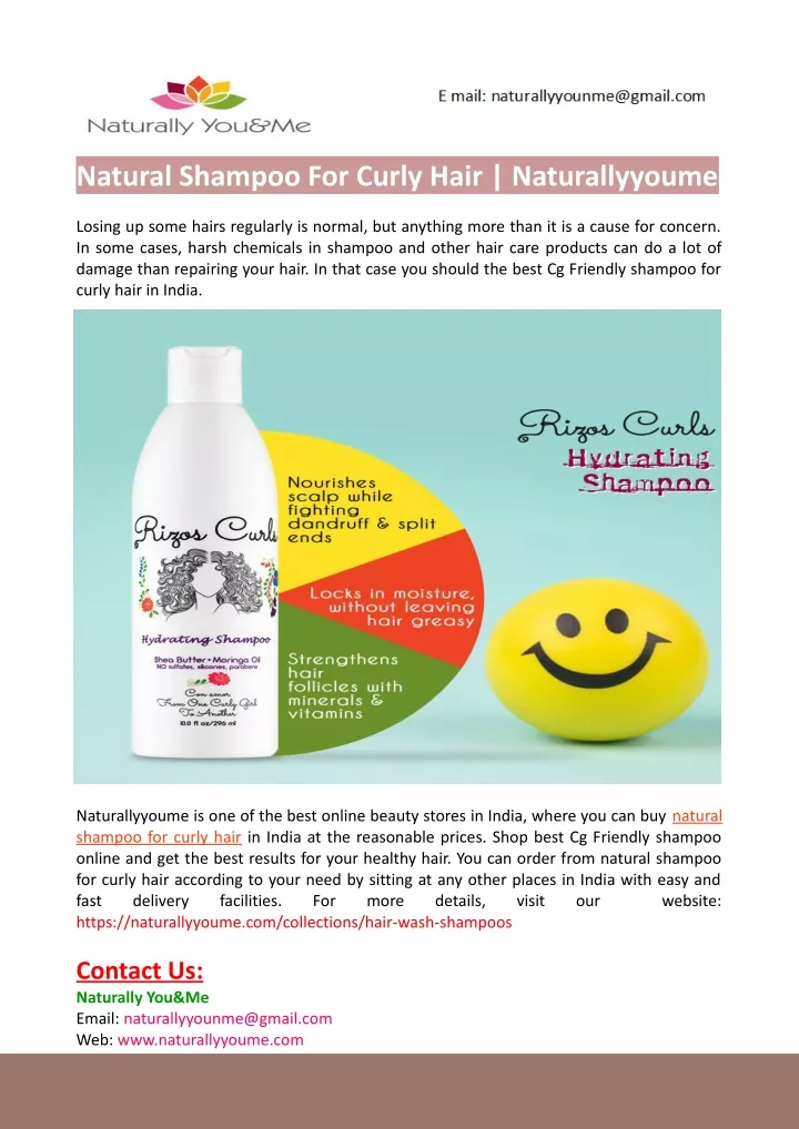 natural shampoo for curly hair naturallyyoume