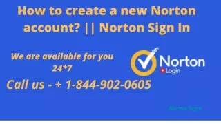 How to Create a New Norton Account?|| Norton Sign in