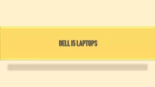 Dell i5 Laptops- Latest Offers on Dell i5 Processor Laptops Online
