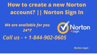 How to Create a New Norton Account?|| Norton Sign in