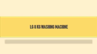 Buy LG 8 kg Washing Machine Online at Best Prices on Bajaj Finserv EMI Store.