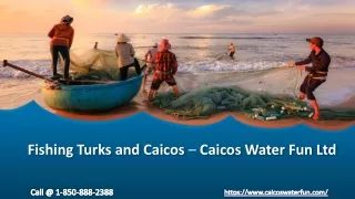 Fishing Turks and Caicos - Caicos Water Fun Ltd