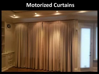 Motorized Curtains In Abu Dhabi