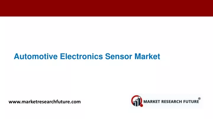 automotive electronics sensor market