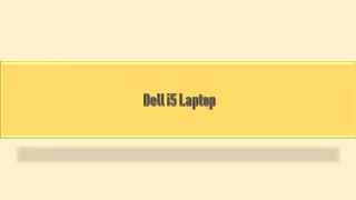 Buy Dell i5 Laptops online at Best Prices on Bajaj Finserv EMI Store.