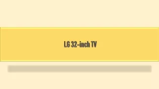 LG 32 inch TV - Latest offers on LG 32 inch TV online