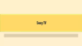 Buy Sony TVs online at Best Prices on Bajaj Finserv EMI Store.