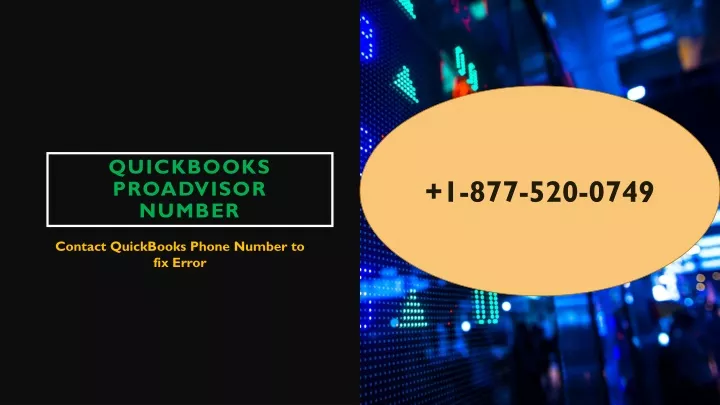 quickbooks proadvisor number