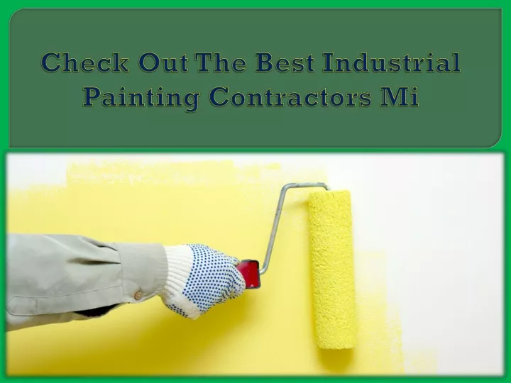 check out the best industrial painting contractors mi