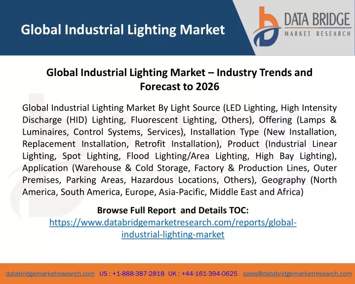 global industrial lighting market