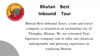 Best Bhutan Holiday Packages