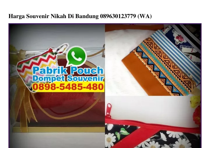 harga souvenir nikah di bandung 089630123779 wa